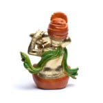 Beeld Ganesha met rituele schelp - 25 cm x 20 cm x 13 cm - Afbeelding 2