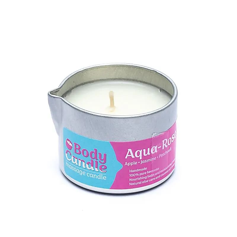 55006 Massagekaars Aqua Rose - 50ml - Afbeelding 1
