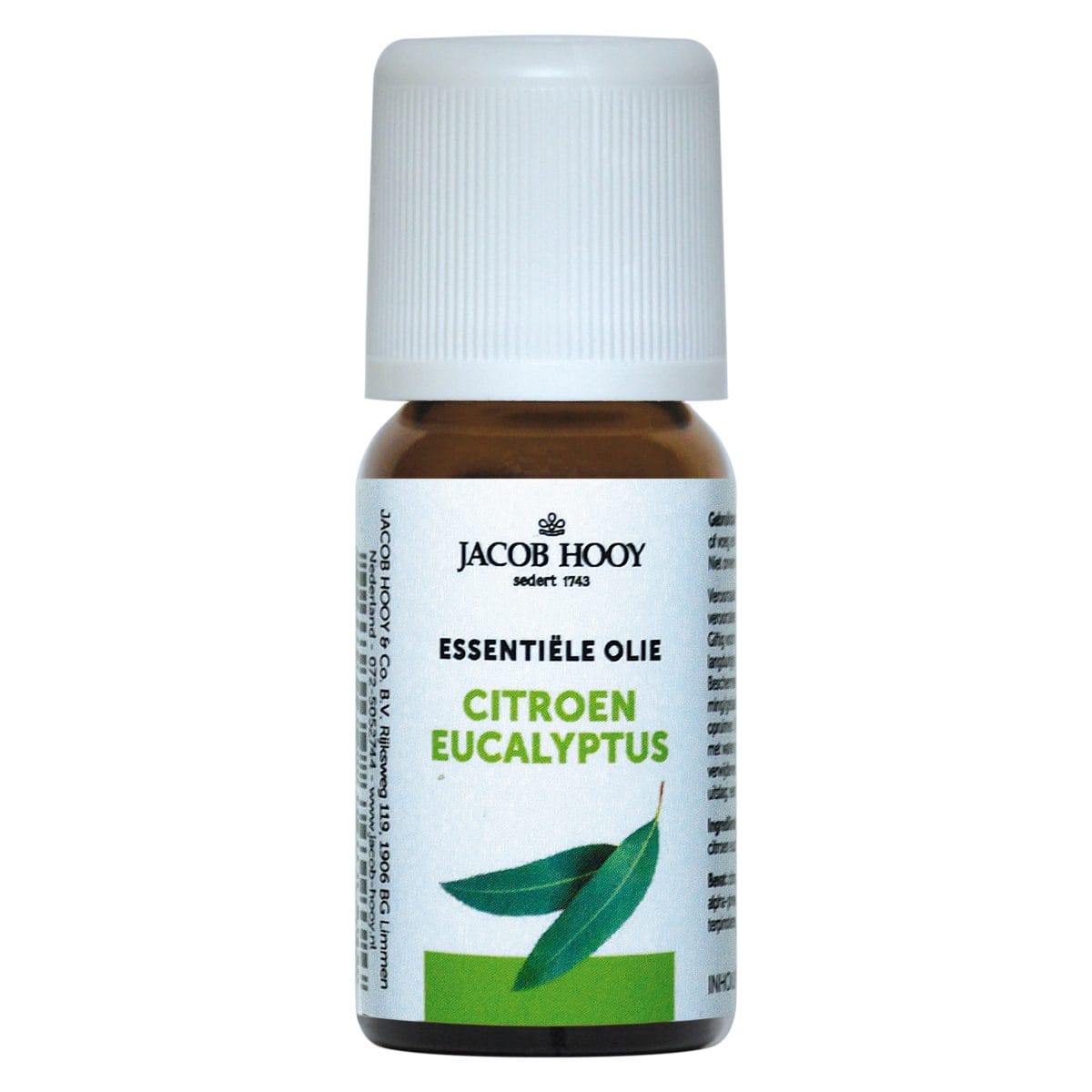 Jacob Hooy Essentiële Olie Citroen Eucalyptus - 10 ml - Afbeelding 1