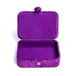 Sieraden / tarotdoos fluweel paars met galaxy - Afbeelding 2