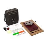 Hluru Kalimba 17 toetsen purperhart C-majeur - Afbeelding 3