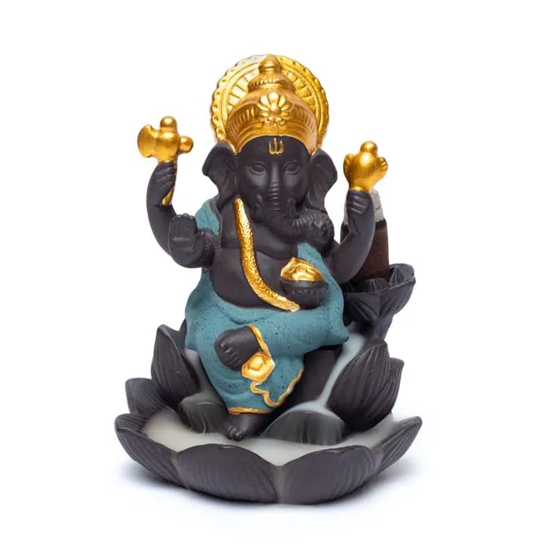 41128 Backflow waterval wierookbrander Ganesha - Afbeelding 1
