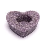 Waxinelichthouder hart amethist - Afbeelding 2