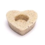 Waxinelichthouder hart bergkristal - Afbeelding 2