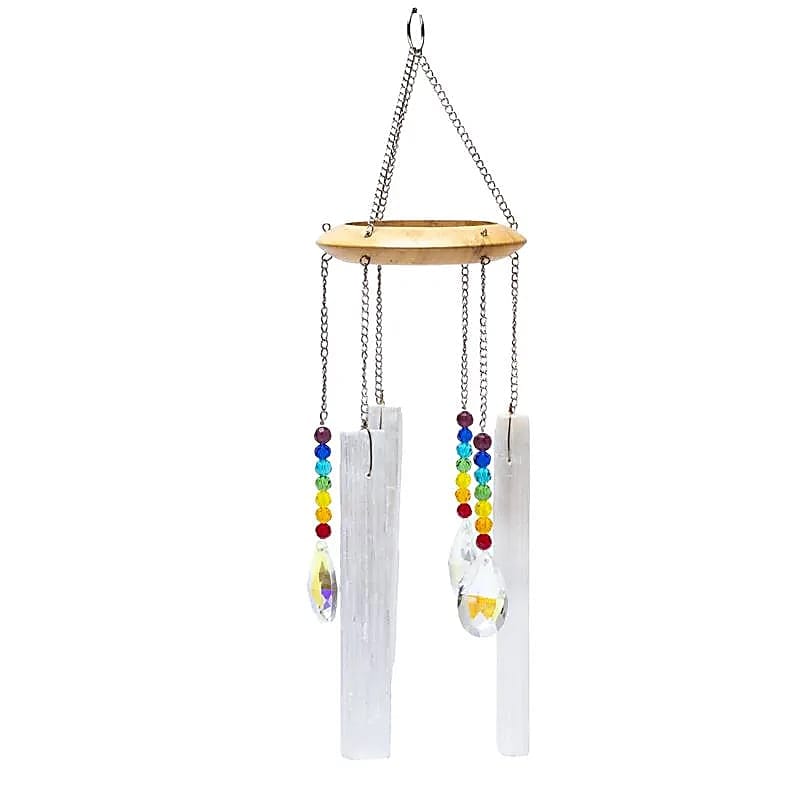 6358 Raamhanger Feng Shui kristal & seleniet - Afbeelding 1