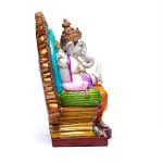 Ganesha op troon - 28 x 23cm - Afbeelding 4