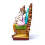Ganesha op troon - 28 x 23cm - Afbeelding 2
