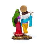Krishna en Radha - 15 x 10cm - Afbeelding 3