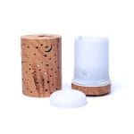 Aroma diffuser Starlight houtmotief - 16cm x 9cm - Afbeelding 3