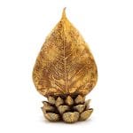 Deco Biddende handen goudkleurig- 15 cm x 11,5 cm x 26 cm - Afbeelding 2