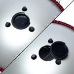 Hluru Handpan/tongue drum hybride 9 noten D-mineur - Afbeelding 6