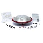 Hluru Handpan/tongue drum hybride 9 noten D-mineur - Afbeelding 7