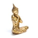 Thaise Rustende Boeddha -  31 cm x 25 cm x12 cm - Afbeelding 4