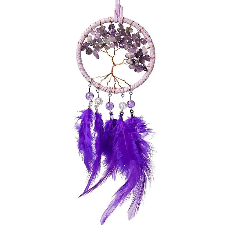 4157 Dromenvanger Levensboom amethist - 8 cm x 27 cm - Afbeelding 1