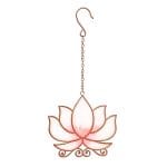 Raamhanger lotus roze- 24cmx12cm - Afbeelding 2