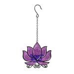 Raamhanger lotus paars - 24 cm x 12 cm - Afbeelding 2