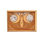 Tarot- of sieradendoos maangodin regenboogmaansteen 18 cm x 13 cm - Afbeelding 2