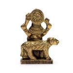 Hindoe beeld Zaterdag God Shani - 6 cm x 4,5 cm - Afbeelding 2