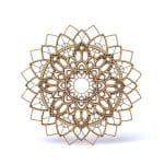 Muurhanger mandala - 25 cm