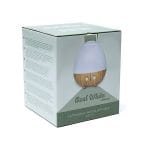 Aroma diffuser Oval white naturel USB - 15.8 cm x 13.6 cm x 13.6 cm - Afbeelding 2