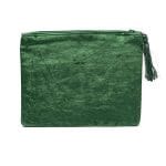 Etui fluweel groen met lotus - 20 cm x 15 cm - Afbeelding 2