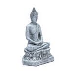 Meditatie boeddha Thailand grijs - 13 cm x 8 cm x 18 cm - Afbeelding 5
