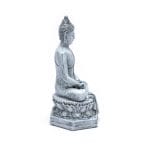 Meditatie boeddha Thailand grijs - 13 cm x 8 cm x 18 cm - Afbeelding 4