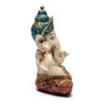 Ganesha beeld Horen - 15 cm x 10 cm x 21 cm - Afbeelding 4