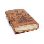 Notitieboek Chakra Meditatie met kunstlederen kaft -  ±13 cm x 18 cm - Afbeelding 2