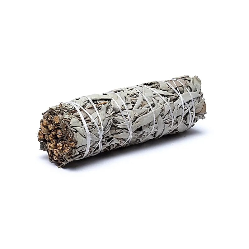 5217-2 Witte Salie-smudge sticks 2 stuks van 10 cm - Afbeelding 1