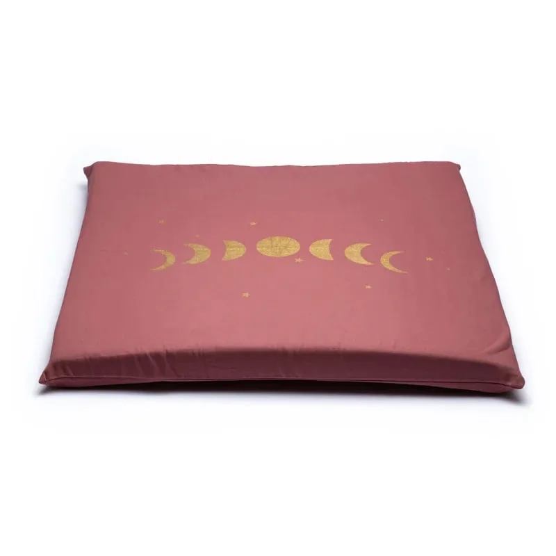 Meditatie SET Maanfasen biokatoen (OCS) -  65 cm x 65 cm x 5 cm - Afbeelding 2