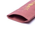 Oogkussen hoes maanfasen bio katoen (GOTS) -  23.5 cm x 10 cm - Afbeelding 2