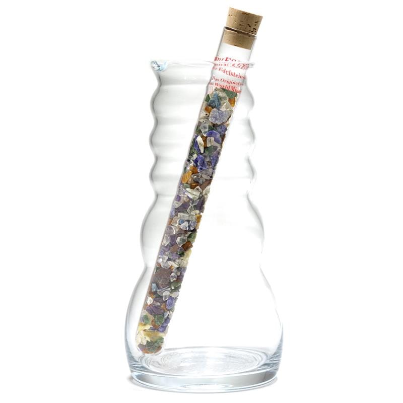 ST53 Edelsteenwaterstaaf 7 Chakra’s - 24 cm - Afbeelding 1