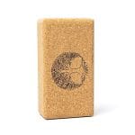 Yoga prop steunblok kurk Levensboom -  23 cm x 12 cm x 7.5 cm - Afbeelding 2