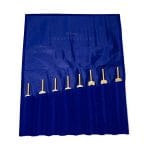 Stemvorken Chakra serie goudkleurig ongewogen - 43 cm x 29 cm - Afbeelding 5