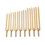 Stemvorken Chakra serie goudkleurig ongewogen - 43 cm x 29 cm - Afbeelding 2