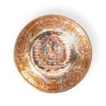 Verzilverde klankschaal Boeddha Shakyamuni - ±30 cm - Afbeelding 4