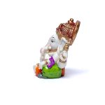 Ganesha met attributen - 7 cm x 8 cm - Afbeelding 2