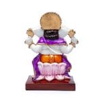 Ganesha op lotustroon -  19 cm x 11 cm - Afbeelding 3